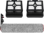 Main Roller Brushes Filter，Compatible For Dreame， H40 Ultra/H40 Pro Wet Dry Vacuum Cleaner Floor Scrubber Parts(B)