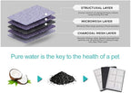 Water Fountain Filters Compatible Replacement for Drinkwell Platium Pet Dog Cat Fountain Premium Charcoal Filters 12 Pack