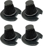 Washable Reusable Vacuum Filters for BLACK for DECKER RC EV1416 3-in-1 Lightweight Corded Upright, Polyester Plastic Foam Replacement Filter Set for Household Dust Reduction, 4 Pieces(4* Filters)
