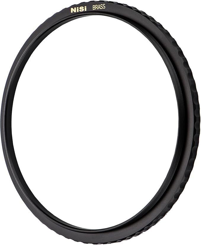 NiSi - Brass Pro 52mm to 62mm Step-Up Ring - Threaded Stepping Adapter Ring, 52mm Male Lens Attachment 62mm Female Filter and Accessory Thread - Matte Black Finish to Prevent Reflections, Brass Alloy