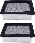 2PCS Dust Panel Filter 1037821 370113 370114 Compatible with Tennant/Nobles Speed Scrub Rider, Strive Rider, 515, 5680, 5700, 5700EE, 5700XP, 8010, R14, T7, T7AMR, T12-2.3 x 4.5 x 6.4 in