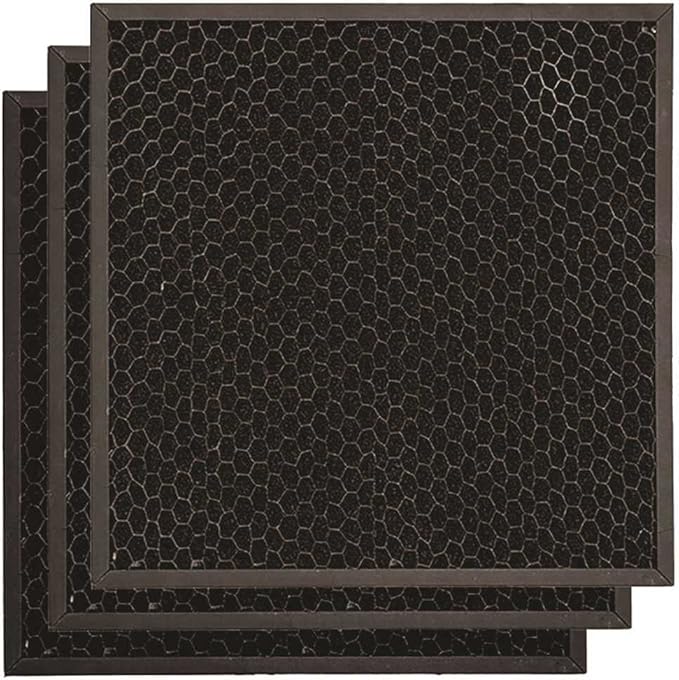 B-Air Air Scrubber Odor Removing Active Carbon Filters for Air Purifiers Negative Air Machine, Water Damage Restoration Equipment, Mold Remediation, Construction Debris (3-Pack) (B-AIR-AS-ACF)