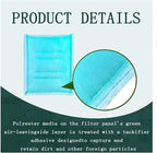 AUC Paint Booth Tacky Intake Filter Pad Series 55, 20" x 25" (20/case) Spray Booth Intake Filter with Internal Wire Support Frame