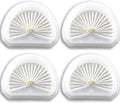 Improvedhand VLPF10 Filter Replacement Compatible with Black and Decker Dustbuster Hand Vacuum Replace Model # HLVA315J HLVA320J00 N575266 (4 Pack)