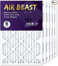 AIRx Filters 16x25x1 Air Filter MERV 11 Pleated HVAC AC Furnace Air Filter, Air Beast 6-Pack Made in the USA