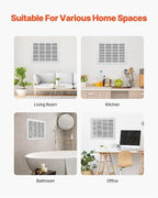Decorative Return Air Grille Cover, Wall/Ceiling Vent Cover with Adjustable Design, Durables & Easy-to-Install for Home & Office, Cold Air Return Vent Cover(30x34in (76x86cm))