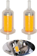 2 Pcs Motorcycle Fuel Filter,High Flow Inline Diesel Gasoline Fuel Filter,Universal For Replacement For Cars, Motorcycles, Scooter Dirt Bikes