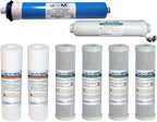 AMI Reverse Osmosis Filter & Membranes Replacement | 1 Year Supply | 100 GPD Membrane with Pre & Post Filter | for 5 Stage Water Filtration Systems (100 GDP Membrane + Filters - 1 Year Supply)…