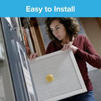 Filtrete 14x14x1 AC Furnace SMART Air Filter, MERV 12, MPR 1500, Track Filter Life With Bluetooth Enabled Sensor, CERTIFIED asthma & allergy friendly, 2-Pack (Actual Size 13.84x13.84x1.1 in)