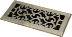 Floor Vents Register Ease Adjust 4X10 Inch Floor Air Vent Heavy Duty Walkable Steel Bronze Color Floor Register Vents Air Vent Cover for Home