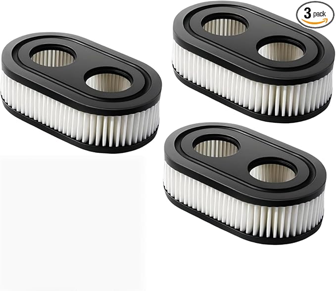3-Pack 593260 Air Filter for 500,500E,550E,500EX,550EX,625E,675,625EX,675EX,675EXI,725EXI Engines, High Performance Replacement Air Filter Cartridge, Fits Lawn Mower & Outdoor Power Equipment
