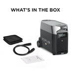 EF ECOFLOW DELTA Pro Extra Battery 3600Wh, 2.7H to Full Charge, Battery Backup for Home Use, Blackout, Camping, RV