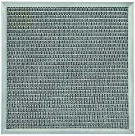 Filter Everything Electrostatic Furnace Filter – Washable Permanent HVAC Filter – 8” x 24” x 1” – MERV 9 – Reusable Air Filter with Durable Aluminum Frame