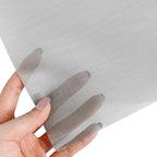 Stainless Steel Woven Wire Mesh 304 Stainless Steel Woven Wire Mesh 100 Mesh Filter Screen Sheet Heat-Resistant Tear Resistance Anti Mosquito Insect Mesh for Filter,Silver-1.2x10m