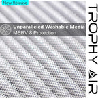 | Merv 8 | Washable Reusuable AC/Furnace Filter | Lifetime HVAC & Furnace Air Filter | Washable | Superior particle-holding Ability | Premium Quality Aluminum | 12x30x1