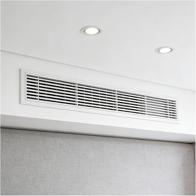 Return Air Filter Grille Vent Cover Removable, Louvered Access Panel, Removable Access Panel, HVAC Vent Cover Grill(16x48 in)