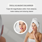 Bathroom Mirror with LED Lights，Smart Illuminated LED Bathroom Mirror，Energy-Saving LED Smart Mirrors，LED Mirror for Bathroom，with Demister Pad and Smart Touch Switch(H75*W100cm/H29.5*W39.4IN)