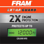 FRAM Extra Guard Rigid Panel Engine Air Filter Replacement, Easy Install w/Advanced Engine Protection and Optimal Performance, CA12073, for Select Chevrolet Vehicles