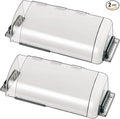 2 Pack Adjustable Air Vent Deflector, 9”-15” Transparent Deflector for Ceiling Registers, Floor, Sidewall (2)