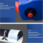 Portable Grain Suction Machine - Red Low Noise Pump with Hose Conveyor and Auger Screw for Cement, Fertilizer, Gravel (5m & 6m)