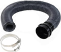 FumeClear Duct Hose fume extractor retractable heat resistant duct hose, 78 inches long. (50mm Diameter) Suitable for laser engraving machine enclosures with connection ports of less than 50mm.