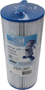 Unicel 5CH-352 35 Square Foot Media Replacement Hot Tub Spa Filter Cartridge with 151 Pleats (10 Pack)