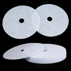4 Pcs White Cloth Dryer Exhaust Filter, for Chef Dryer Parts and Accessories (227 x 33 mm)