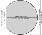 Half circle mirror，half circle mirrors for wall，half moon mirrors for wall，Dimmable LED Vanity Mirror Half Circle,Illuminated Mirror with Demister Pad, Anti-fog bathroom mirror，3 colours dimmable(Warm