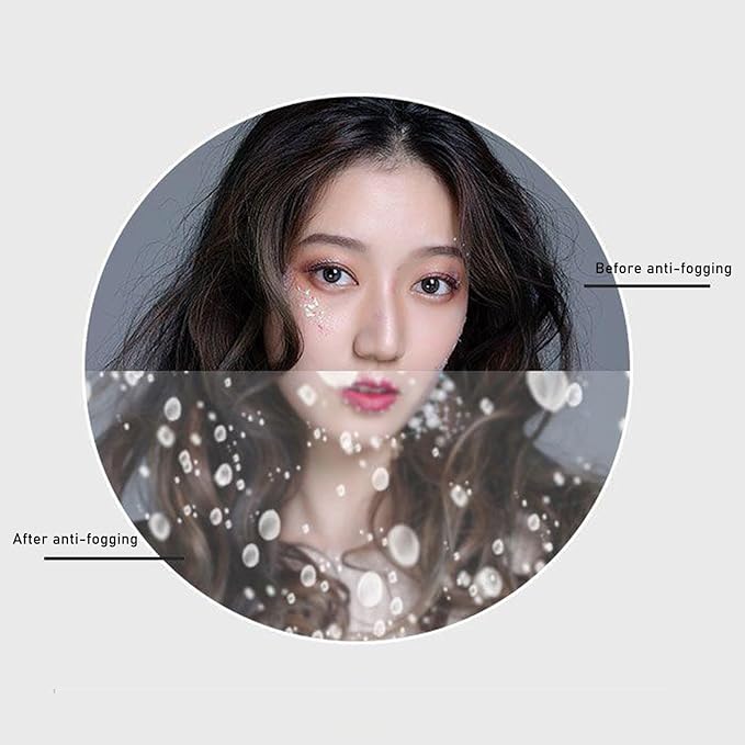 Bathroom Mirror with LED Lights, Wall Mounted Round Mirror, Mirror for Wall with Touch, 3 Colour and Demister Pad, IP44 Dimmable Bathroom Vanity Mirror(A,39.3"/100cm)