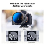 K&F Concept 49mm UV/CPL/ND Lens Filter Kit (3 Pieces)-18 Multi-Layer Coatings, UV Filter + Polarizer Filter + Neutral Density Filter (ND4) + Cleaning Cloth+ Filter Pouch for Camera Lens (K-Series)