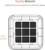 IFCASE Dust Purifier Replacement Filters Mesh for Desktop Dust/Air Filter Stand - 2pcs (Black)