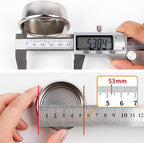 watchget 53mm Espresso Paper Filters - 1000 Pcs Unbleached Coffee Filter Papers for Espresso Machine, Puck Screen, Compatible with 54mm Portafilter Baskets