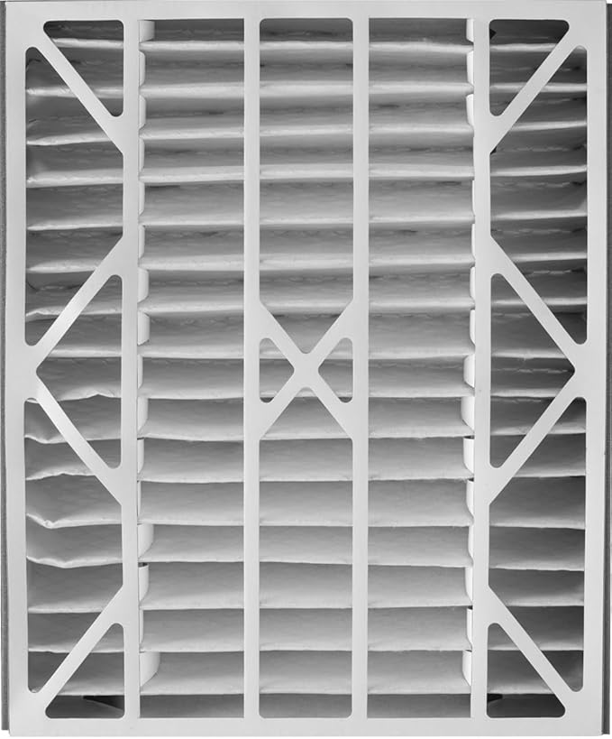 Nordic Pure 20x25x5 (Actual Size: 19 3/4 x 24 1/4 x 4 7/8) Air Bear Replacement 255649-102 MERV 8 Air Filters 4 Pack