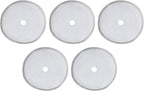 304 Stainless Steel Coffee Filter Mesh Set of 5, 80 Mesh UltraFine Filter for Full Extraction, Practical Accessory for Coffee Machine, Suitable Brewing Mellow (Medium-800ml)