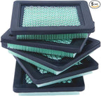 HOODELL 5 Pack 17211-zl8-023 Air Filter, Compatible for Honda gcv160 gcv190, Husqvarna 7021p, Premium Lawn Mower Air Cleaner Element