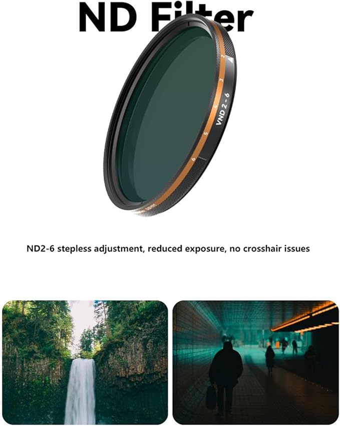 Fotorgear Camera Lens Filter,67mm Clip On Filters Professional Photography for Camera Lens, 67mm Universal Phone Polarizer Filter CPL ND Black Mist Gold Streak for iPhone Xiaomi Huawei(Gold Streak)
