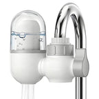 Sinks-Mounted faucetfilterefficientwaterpurificationsystemeffectivelyremovesunpleasantchlorineodorand impurities, suitablefor15/16 13/15 inch and 3/4 inch Kitchen (White)