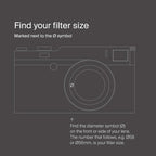 Urth 55mm Metal Lens Filter Caps - Durable Protective Cover for Camera Lens Filters with Precision Fit