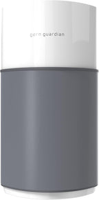 GermGuardian Airsafe+ XL Intelligent Air Purifier for Home, Wildfire Smoke, Pollen, Odors with HEPA Pure Filter, UV-C, Air Quality Indicator, for Large Rooms 1680 sq. ft, 20”, Gray/White, AC3200