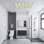 Fluorescent Light Covers for Ceiling Lights Deserts Camels Magnetic Light Filters 1 Pack 4x2 ft Southwest Date Trees Ceiling Lights Cover for Classroom Office School Home Drop Lamp Decor