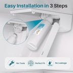 ICEPURE Alkaline LT1000PC Refrigerator Water Filter and Air Filter Replacement for LG LT1000P/PC/PCS, Kenmore 9980, ADQ74793501 ADQ74793502 ADQ747935 MDJ64844601 LMXS28626S LT1000, Enhances PH, 1Combo