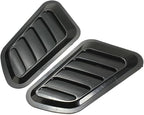 Car Hood Scoop Air Intake Vents Compatible For Hyundai Ix35 Solaris Compatible For Renault Captur Compatible For Kia And Sportage 4(Black)