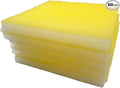 Paint Booth Exhaust Fiberglass Filter Pad (US Manufacturer), Heavy-Duty Paint Arrestor for Spray Booth (100/case, 20" x 20")