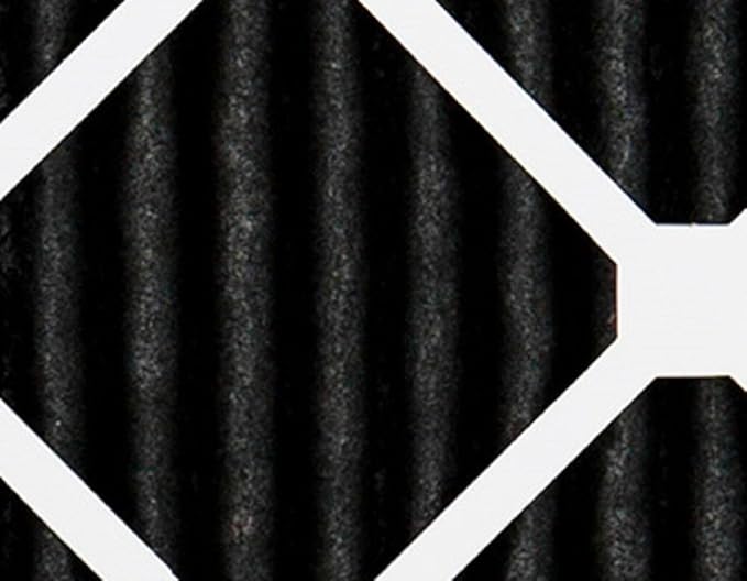 Nordic Pure 18x18x1 (Actual Size: 17 3/4 x 17 3/4 x 3/4) Pure Carbon Pleated Odor Reduction Furnace Air Filters 4 Pack