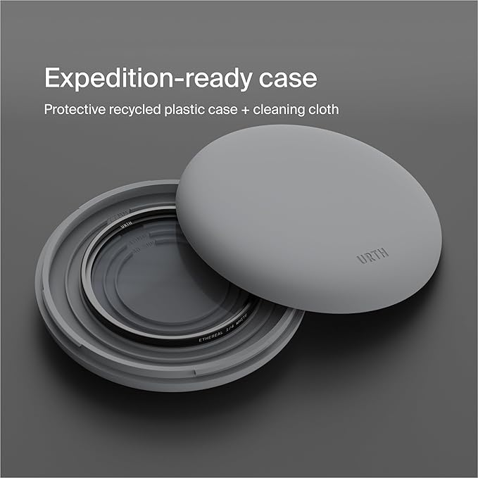 Urth 67mm Ethereal White Mist ¼ Diffusion Lens Filter (Plus+) - Cinematic Effect, 20-Layer Nano-Coated Light Dispersing Particles