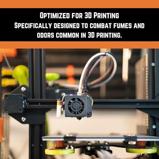Pellet Carbon for 3D Printing & Laser Fume Filtration | Activated Carbon Depot | Low-Dust 3D Printer Filter Replacement Media | Thermally Activated 4MM Pelletized Carbon