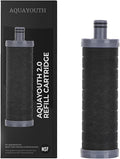 2.0 Carbon Shower Head Filter | Removes Chlorine, Heavy Metals, And More | Great For Dry Skin, Dry Hair, And More | NSF Certified (2.0 Carbon Refill Cartridge)