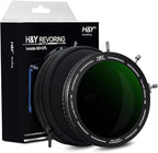 H&Y RevoRing MKⅡ 46mm 49mm 52mm 55mm 58mm 62mm Variable ND Filter & CPL Polarizer, 3-in-1 VND (ND3-1000) Camera Lens Filter with Adjustable Adapter Ring, 22 Multi-Layer Nanocoating