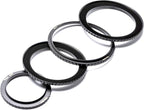 NiSi - Brass Pro 58mm to 72mm Step-Up Ring - Threaded Stepping Adapter Ring, 58mm Male Lens Attachment 72mm Female Filter and Accessory Thread - Matte Black Finish to Prevent Reflections, Brass Alloy