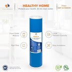 Aquaboon 5 Micron 20 x 4.5 Premium Granular Activated Carbon Water Filter Cartridge Replacement - GAC Filter Compatible with AP117, GAC-10, 1 Pack